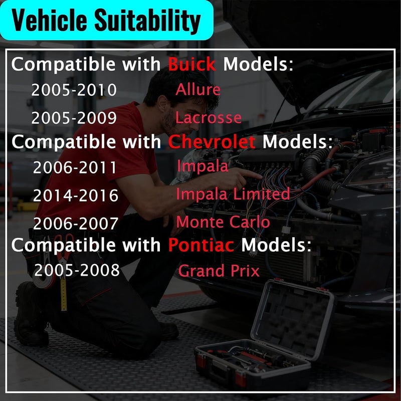 TOM 994-468 Vapor Canister Compatible with Buick Allure 2005-2010 Lacrosse 2005-2009 Chevrolet Impala 2006-2011 Impala Limited 2014-2016 Monte Carlo 2006-2007 Pontiac Grand Prix 2005-2008 - Image 2
